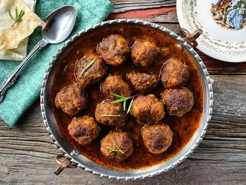 طرز تهیه کوفته ساده یزدی