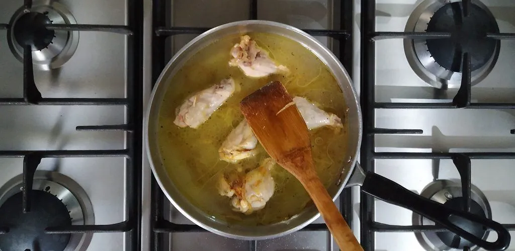 طرز تهیه خوراک بازوی مرغ 4