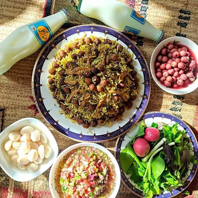 غذای برنجی ساده برای شام مهمانی و رژیمی سبک 4