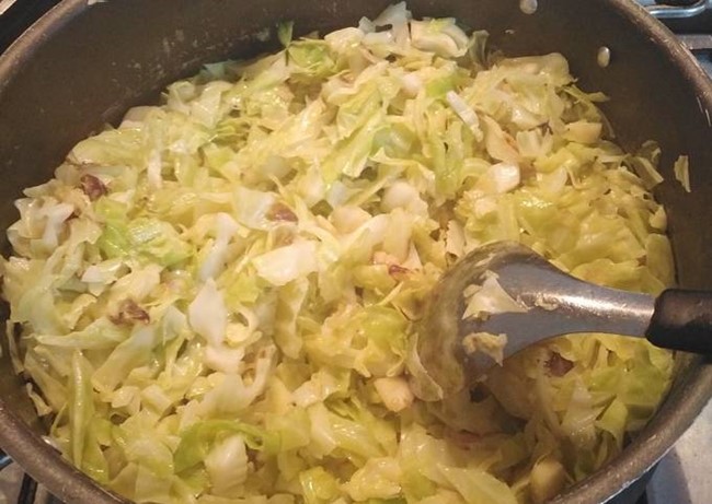 طرز تهیه کلم پلو ساده بدون سبزی