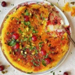 طرز تهیه ته دیگ زعفرانی ترد و خوشمزه