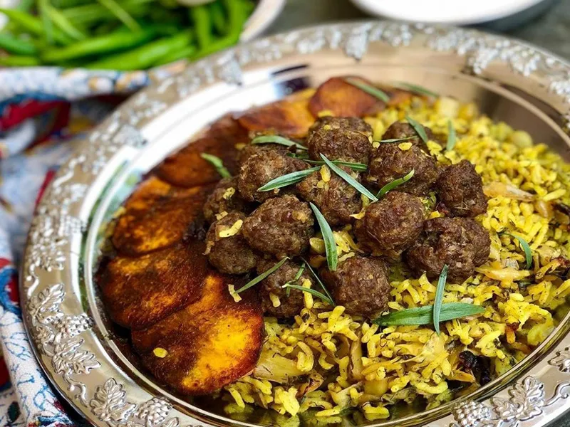 طرز تهیه کلم پلو ساده بدون سبزی