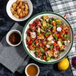 طرز تهیه سالاد فتوش با رب انار
