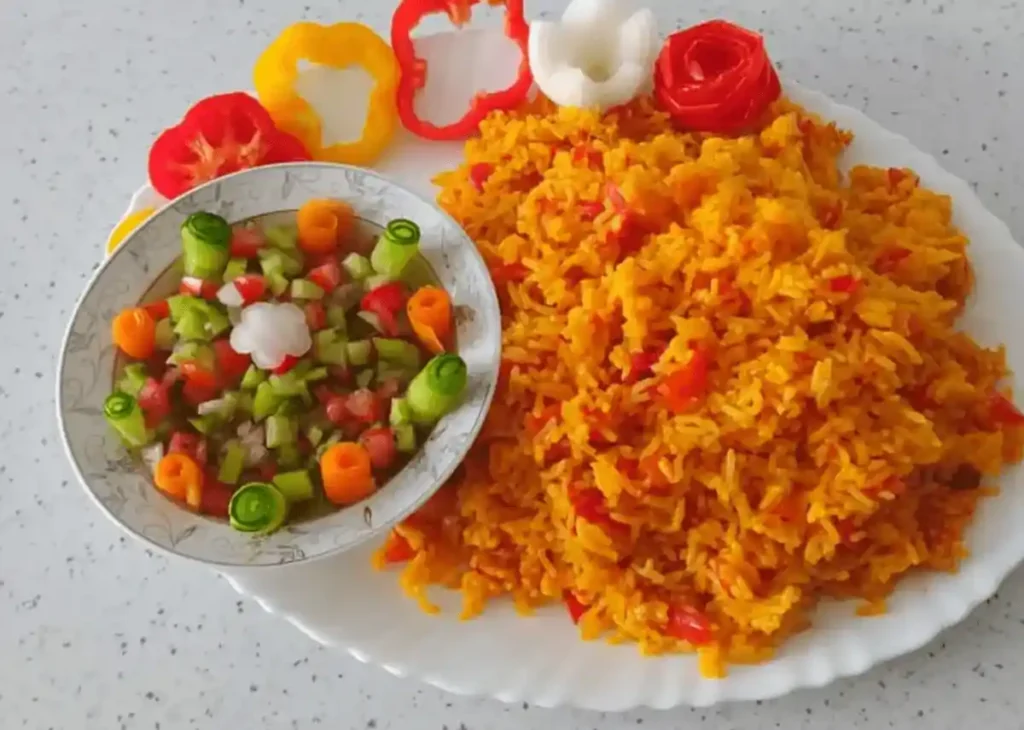 ایده 10 غذای برنجی ساده و سریع _ دمپختک گوجه