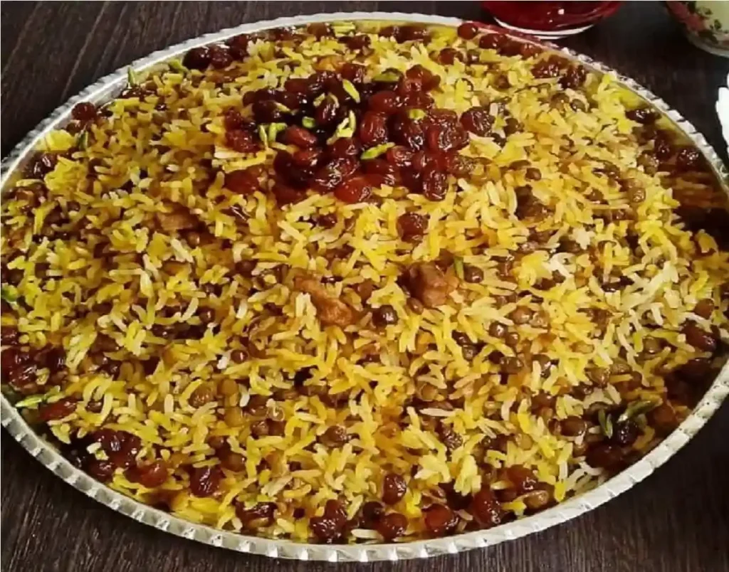 ایده 10 غذای برنجی ساده و سریع _ عدس پلو