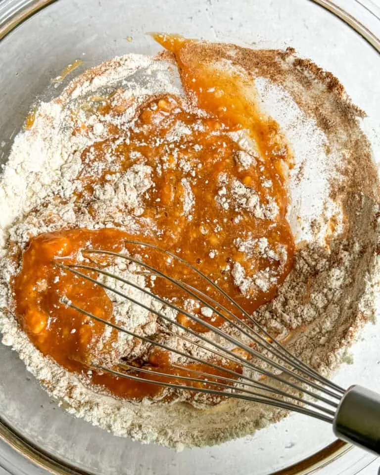 طرز تهیه کیک کدو حلوایی رژیمی _ مرحله سوم