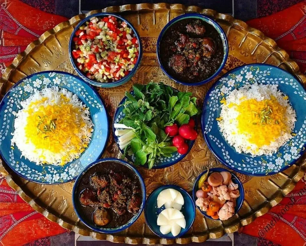 10 خورش مهمانی _ خورشت قورمه سبزی