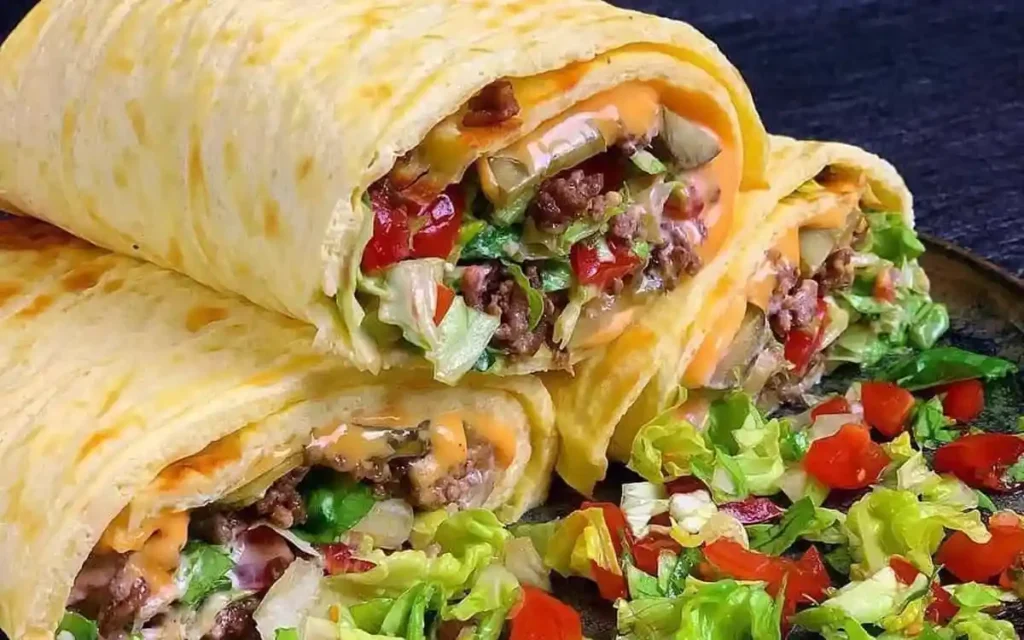 ایده 5 ساندویج _ ساندویچ گوشت چرخ‌کرده و پنیر